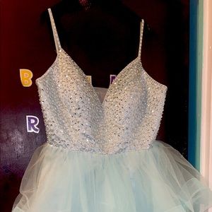 Elegant dress , prom , sweet 16 , party anything.